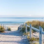 Strandübergang an der Ostsee