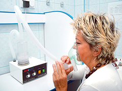 Inhalationen (Aerosol) im Hotel Gornik, Kolberg