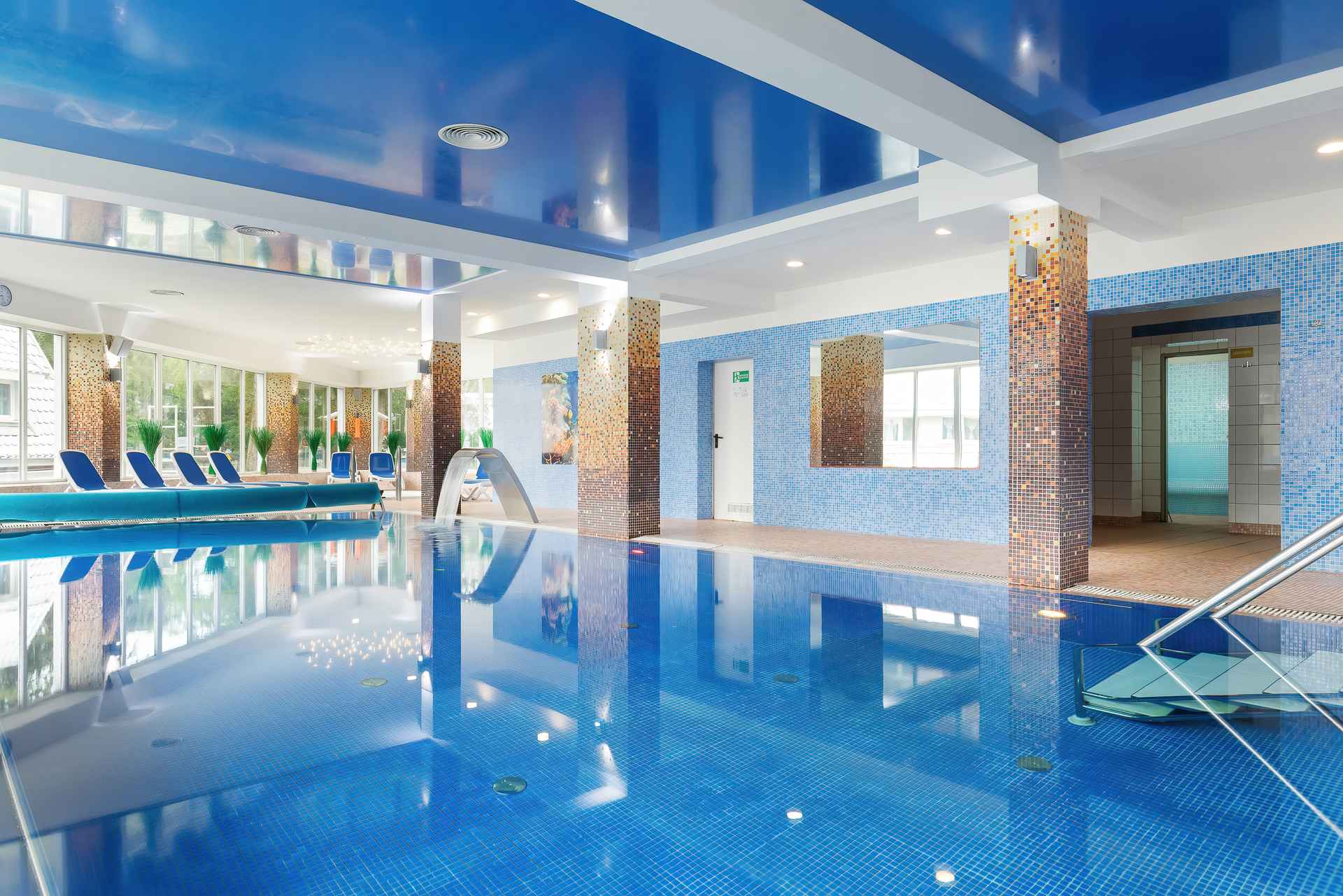 Schwimmbad im SPA Bagiński & Chabinka in Misdroy
