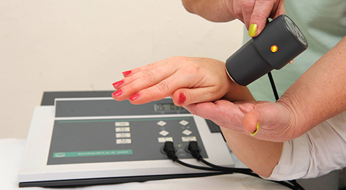 Ultraschall-Anwendung in Karlsbad (Krivan)