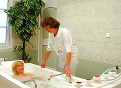 Wannenbad im Karlsbader Hotel Astoria