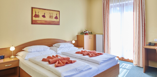 Spa Hotel Centrum, Zimmer