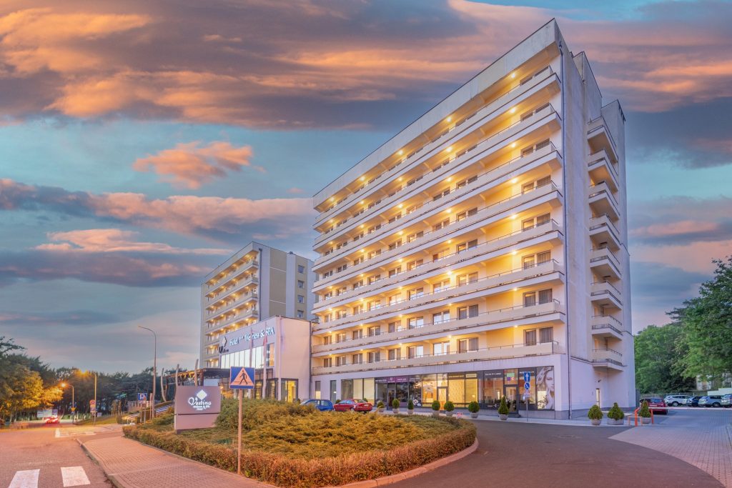 Außenansicht des Vestina Wellness & SPA in Misdroy