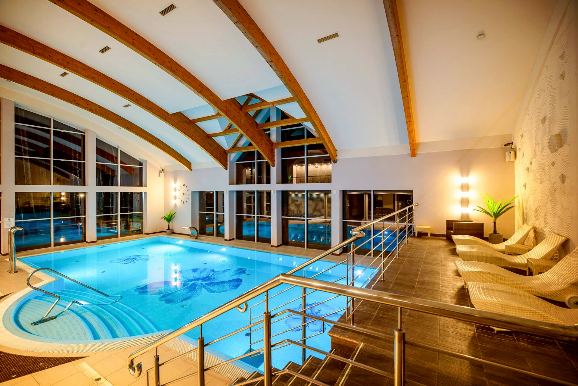 Schwimmbad im Hotel Marena in Heidebrink