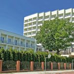 Außenansicht des Alga Baltic Resort in Swinemünde