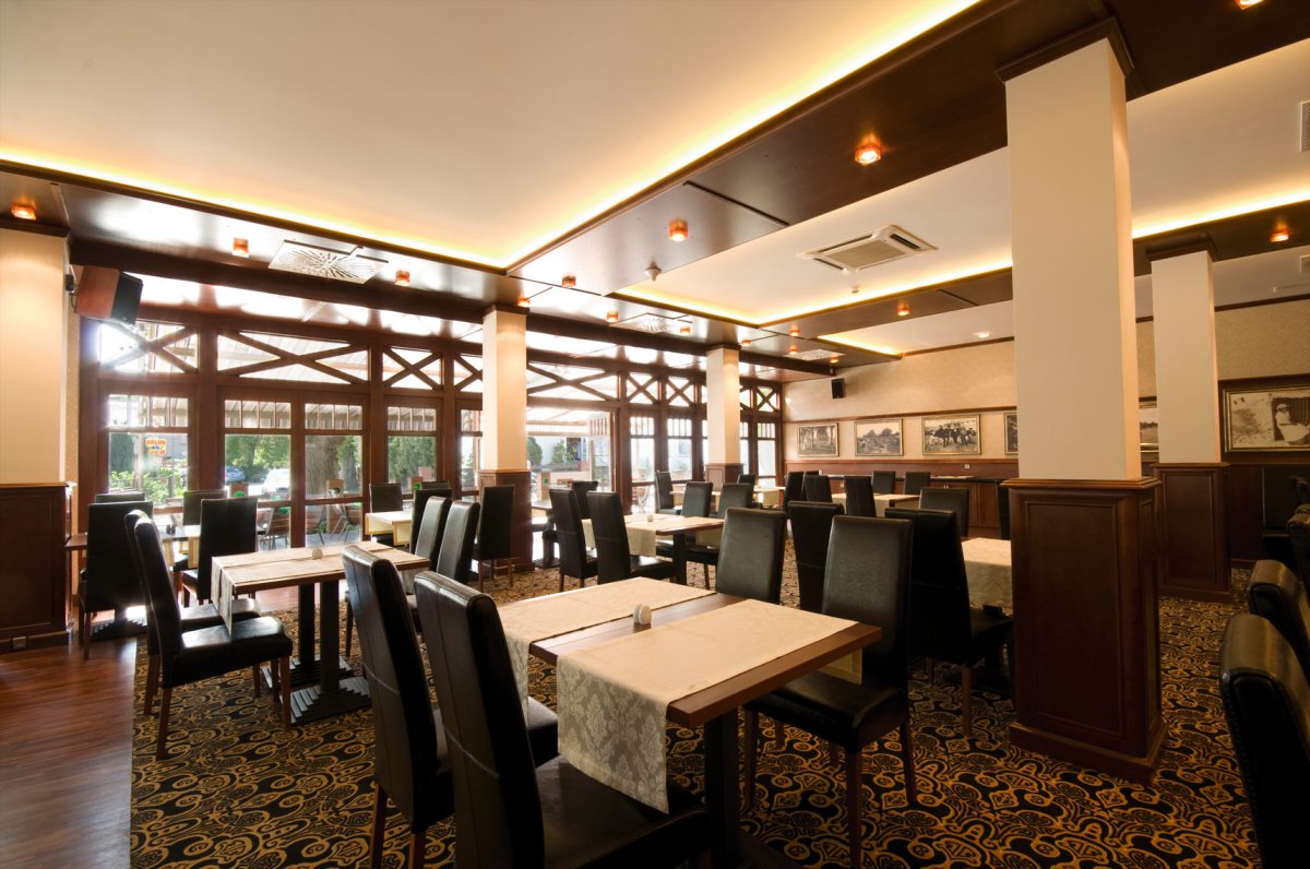 Speiseraum des Hotels Stary Dziwnów in Dziwnów