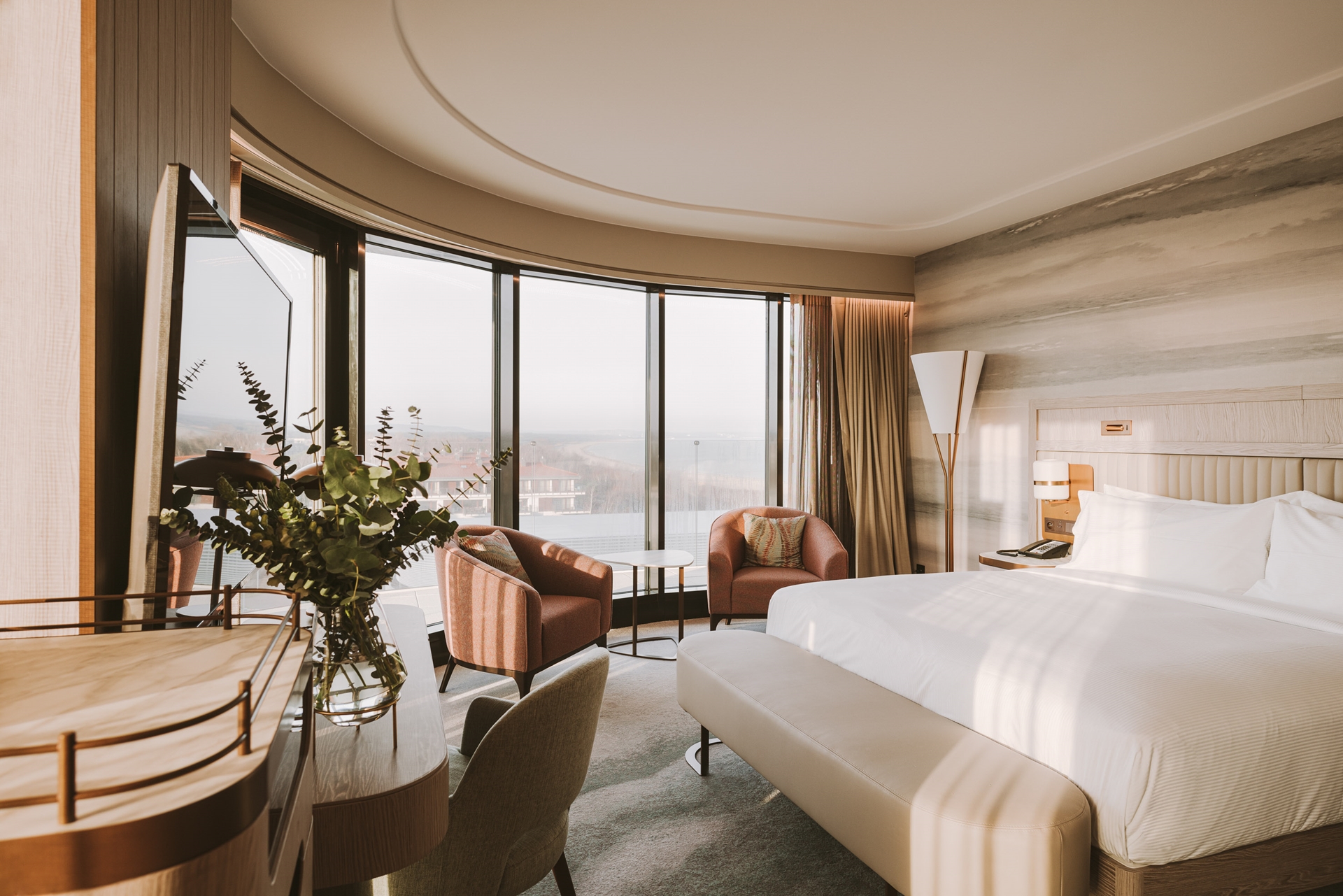 Zimmer im Hilton Hotel in Swinemünde