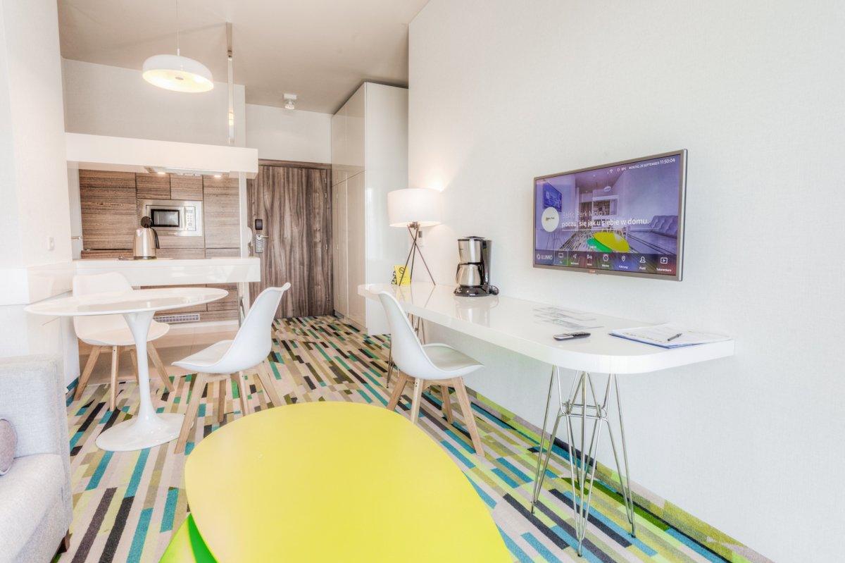 Zimmer der Baltic Park Molo Apartments in Swinemünde